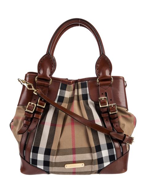 burberry bridle house check hobo bag|Burberry Bridle House Check Bag .